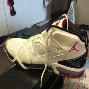 Air Jordan Ol’ School IV - White Varsity Red Black